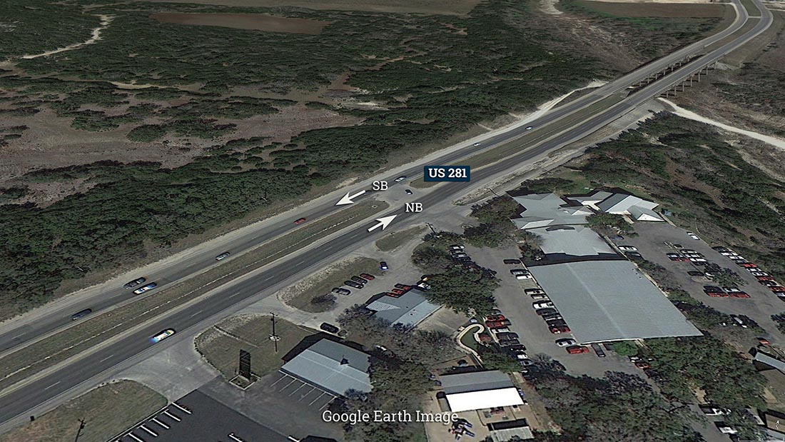 SAN ANTONIO US 281 End Northbound